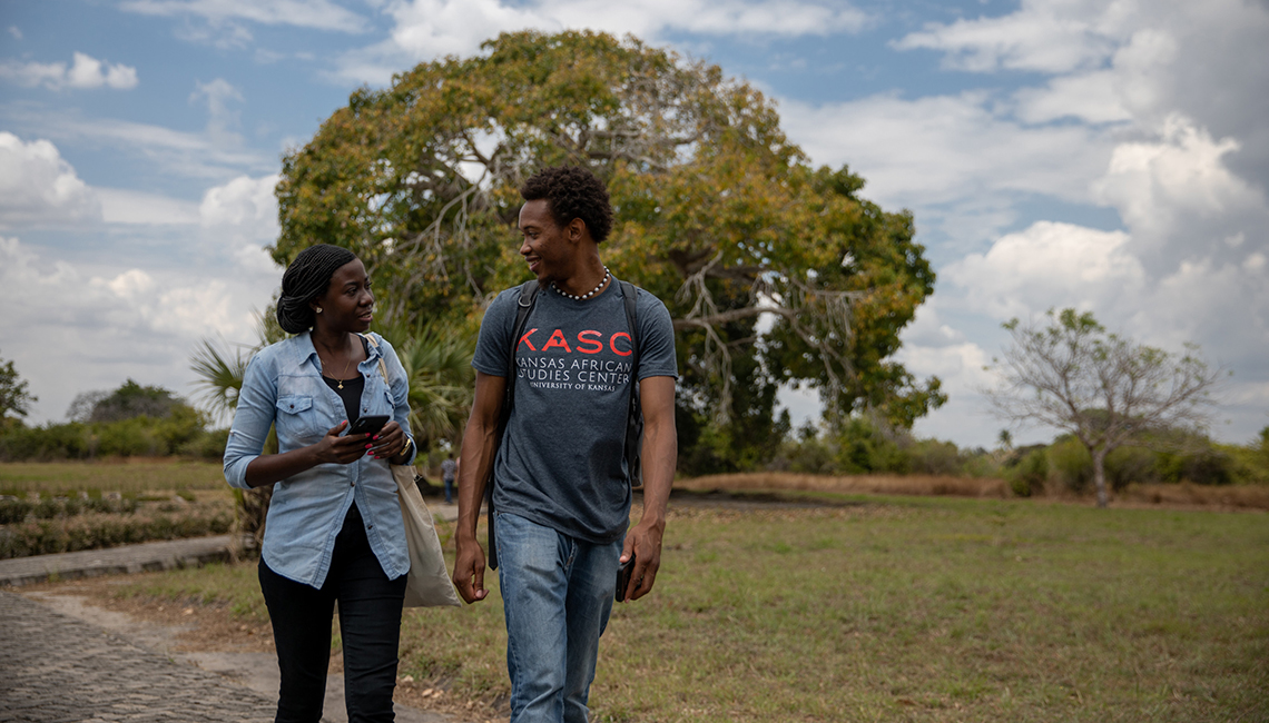 Students in Tanzania 