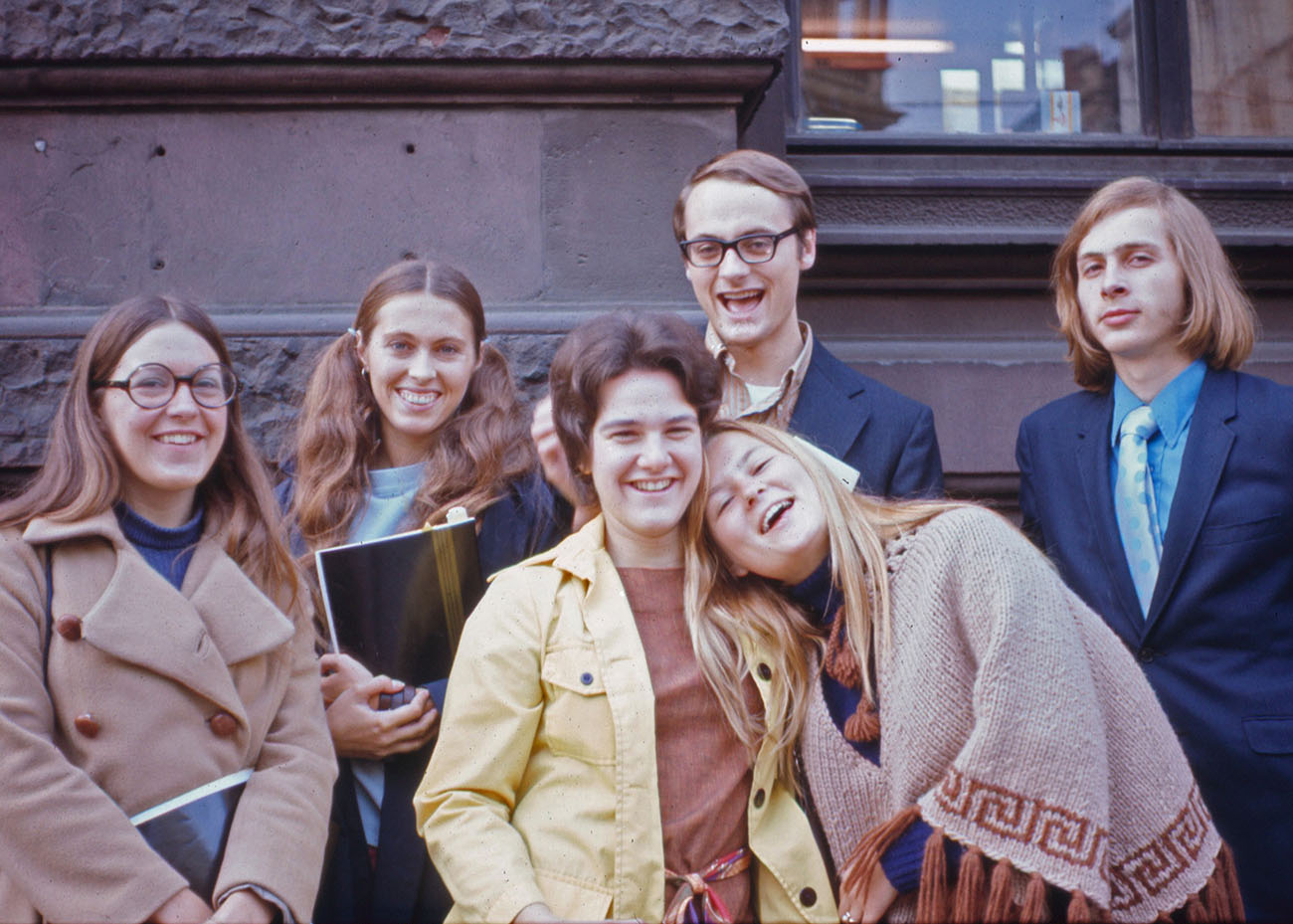 Students in Bonn in 1971