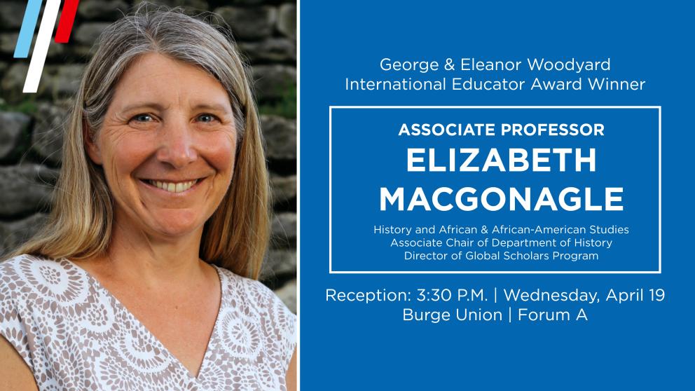 Woodyard Award Winner: Elizabeth MacGonagle